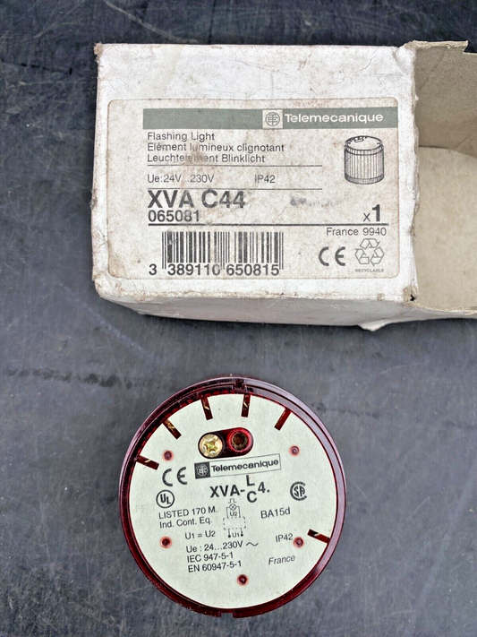 TELEMECANIQUE XVAC44 065081 ELEMENT LUMINEUX CLIGNOTANT
