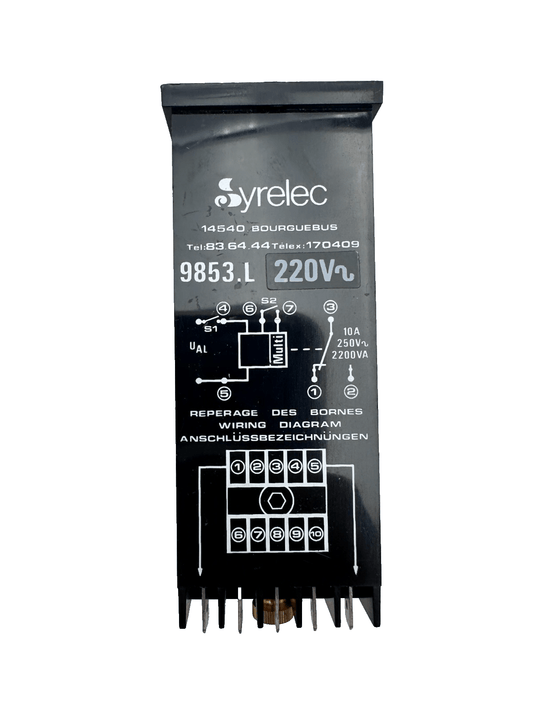 SYRELEC 9853.L COMPTEUR TIMER - KLR Automation