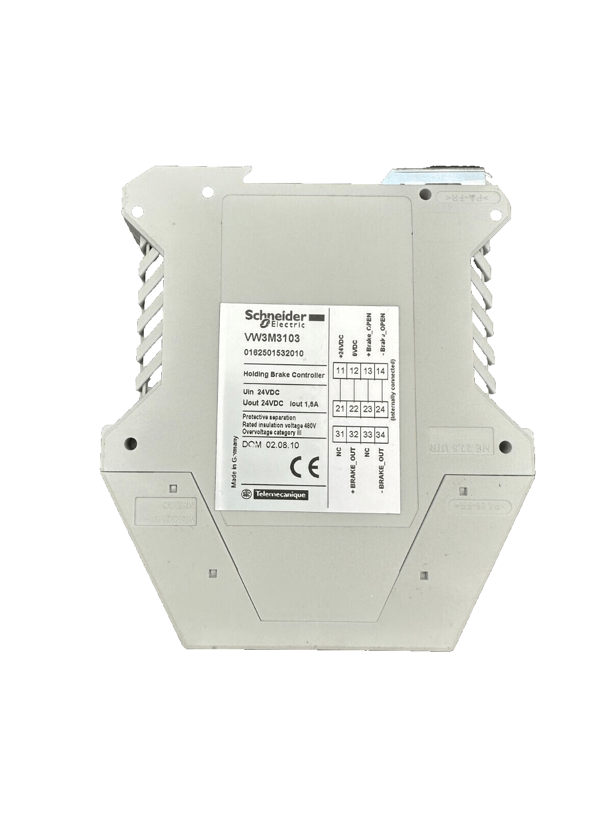 TELEMECANIQUE VW3M3103 HOLDING BRAKE CONTROLLER - KLR Automation