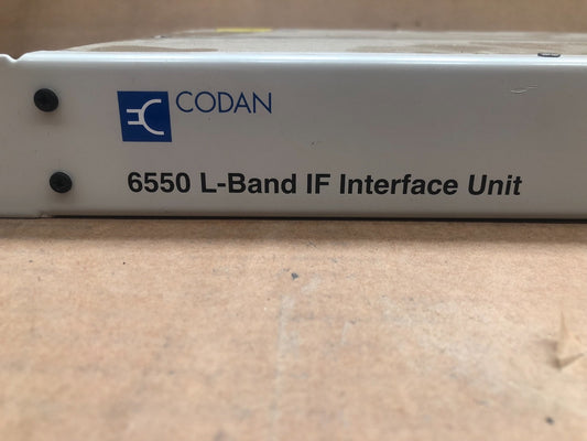 CODAN L - Band IF Interface Unit 6550 - KLR Automation