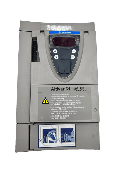 TELEMECANIQUE ATV61HU40N4 ALTIVAR 61 4kW 5HP 380/480V - KLR Automation