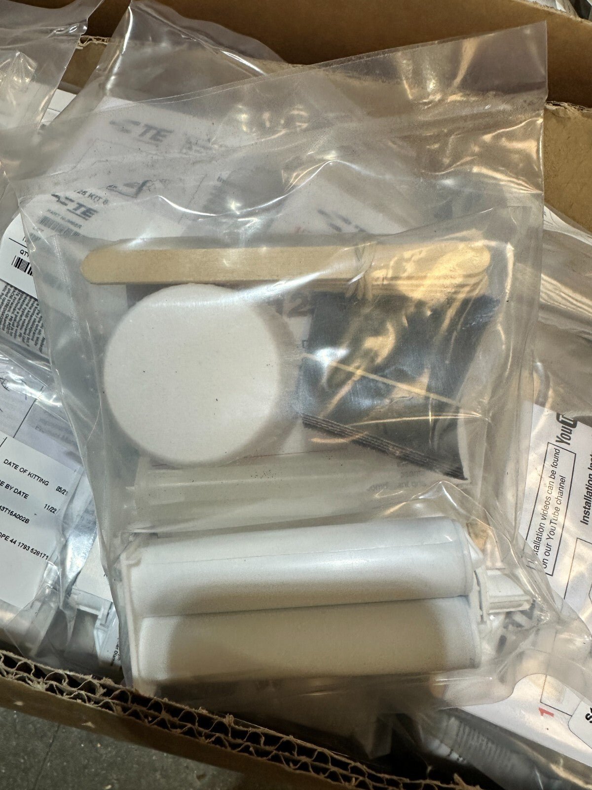 10 pc x TE Connectivity / Raychem Brand S1125 - KIT - 8 Epoxy Adhesive - KLR Automation