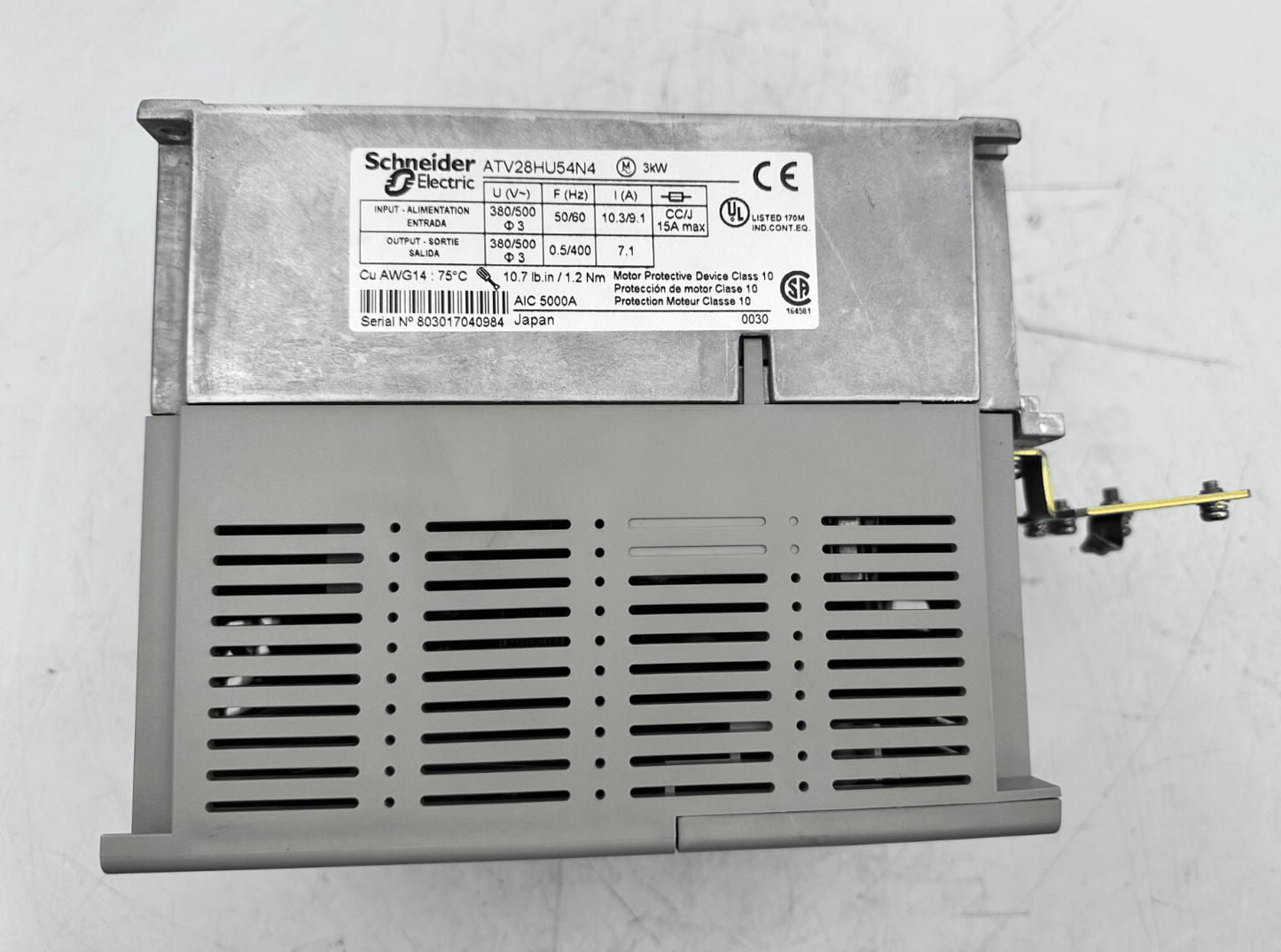 TELEMECANIQUE ATV28HU54N4 ALTIVAR 28 3kW 380/500V - KLR Automation