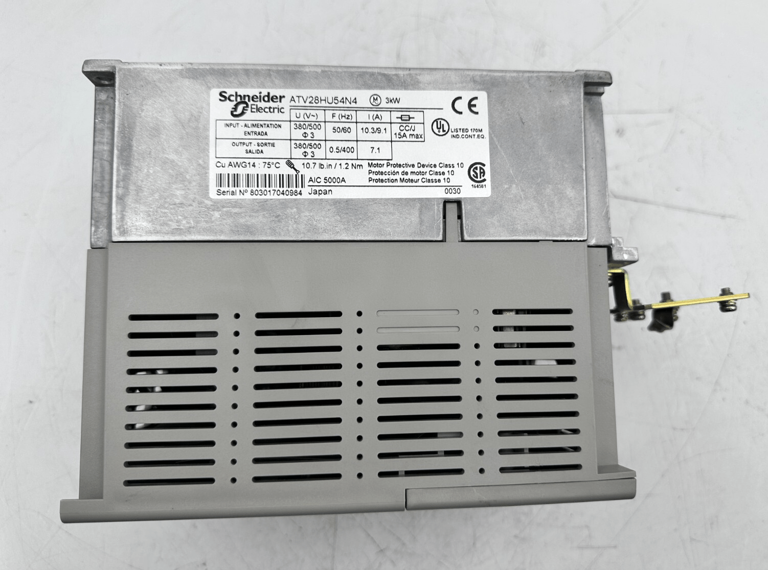 TELEMECANIQUE ATV28HU54N4 ALTIVAR 28 3kW 380/500V - KLR Automation