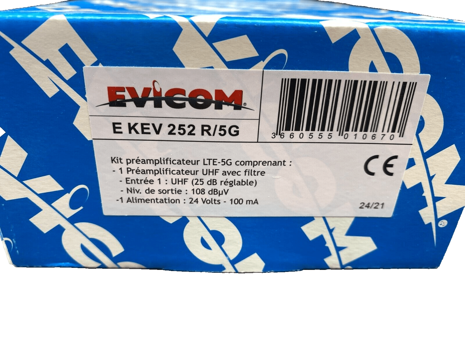 EVICOM E KEV 252 R/5G KIT PREAMPLIFICATEUR LTE - 5G - KLR Automation