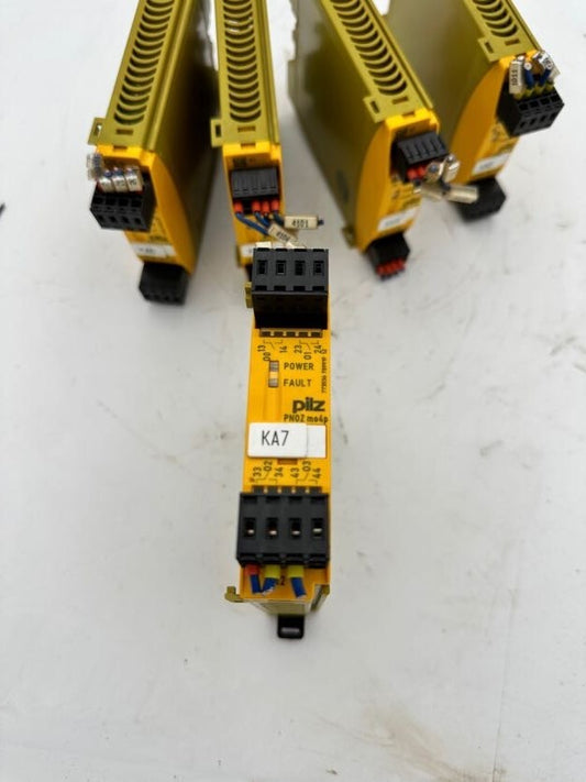 1 pce x PILZ PNOZ MO4P 773536 SAFETY RELAY AC 240V/6A DC 24V/6A