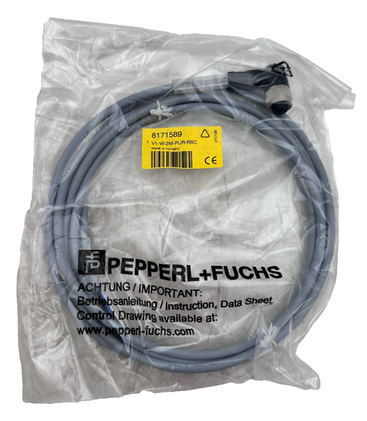 PEPPERL+FUCHS V1-W-2M-PUR-RSC CONNECTEUR FEMELLE x2pc