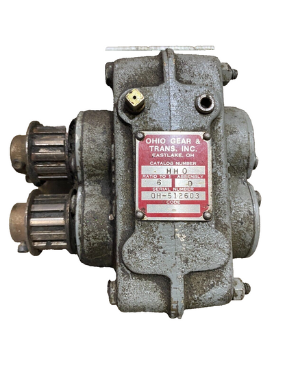 OHIO GEAR HH0 RATIO TO 1 6 ASSEMBLY D