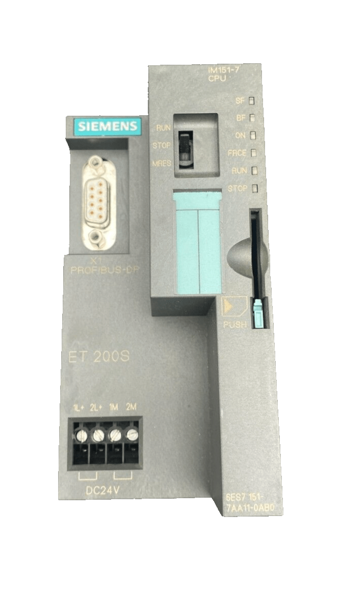 SIEMENS 6ES7151 - 7AA11 - 0AB0 SIMATIC S7 IM151 - 7 CPU ET 200S - KLR Automation