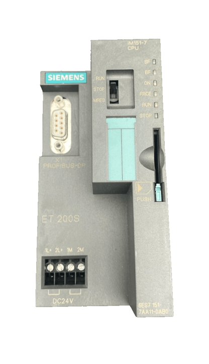 SIEMENS 6ES7151 - 7AA11 - 0AB0 SIMATIC S7 IM151 - 7 CPU ET 200S - KLR Automation