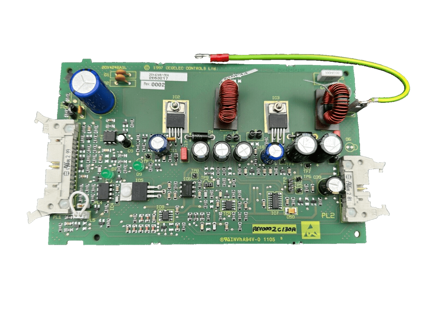 CEGELEC GENERAL ELECTRIC 20X4246/130A PC BOARD PLC - KLR Automation