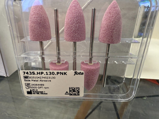 43.HP.130.PNK – HP Ø2,35 mm – Lot 170 Fraises Jota Swiss Dental - KLR Automation
