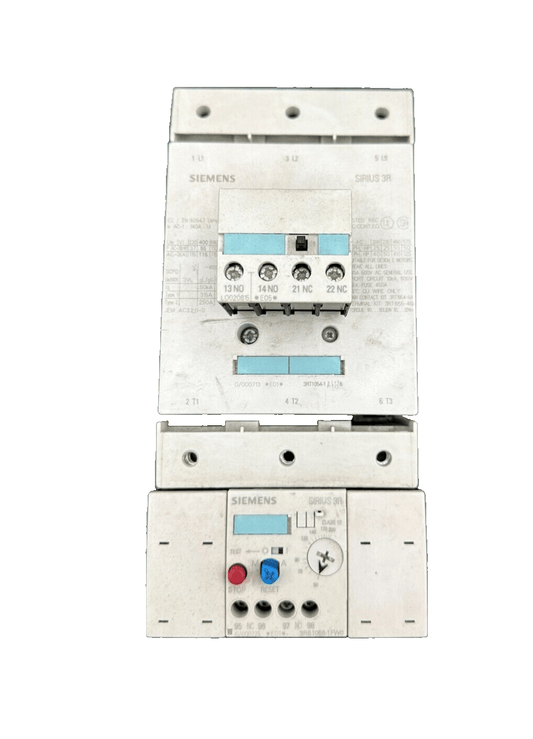 SIEMENS SIRIUS 3RT1054 - 1 + 3RB1056 - 1 FW0 + 3RH1921 - 1MA11 - KLR Automation