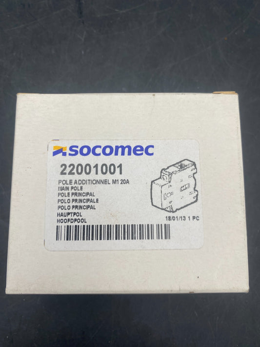 SOCOMEC 22001001 MAIN POLE LOAD BREAK SWITCH - KLR Automation