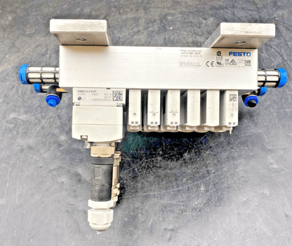FESTO 573606 + CTEU - EP + VAEM - L1 - S - 8 - PT + VUVG - B14 - M52 - AZT - F - 1T1L - KLR Automation