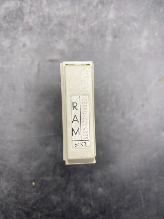 SIEMENS 6ES5377 - 0AA32 RAM 64KB 6ES5980 - 4BA11 SIMATIC S5 - KLR Automation