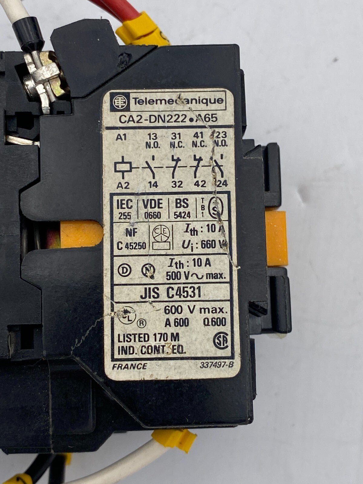 SCHNEIDER ELECTRIC TELEMECANIQUE CA2 - DN222 •A65 - KLR Automation
