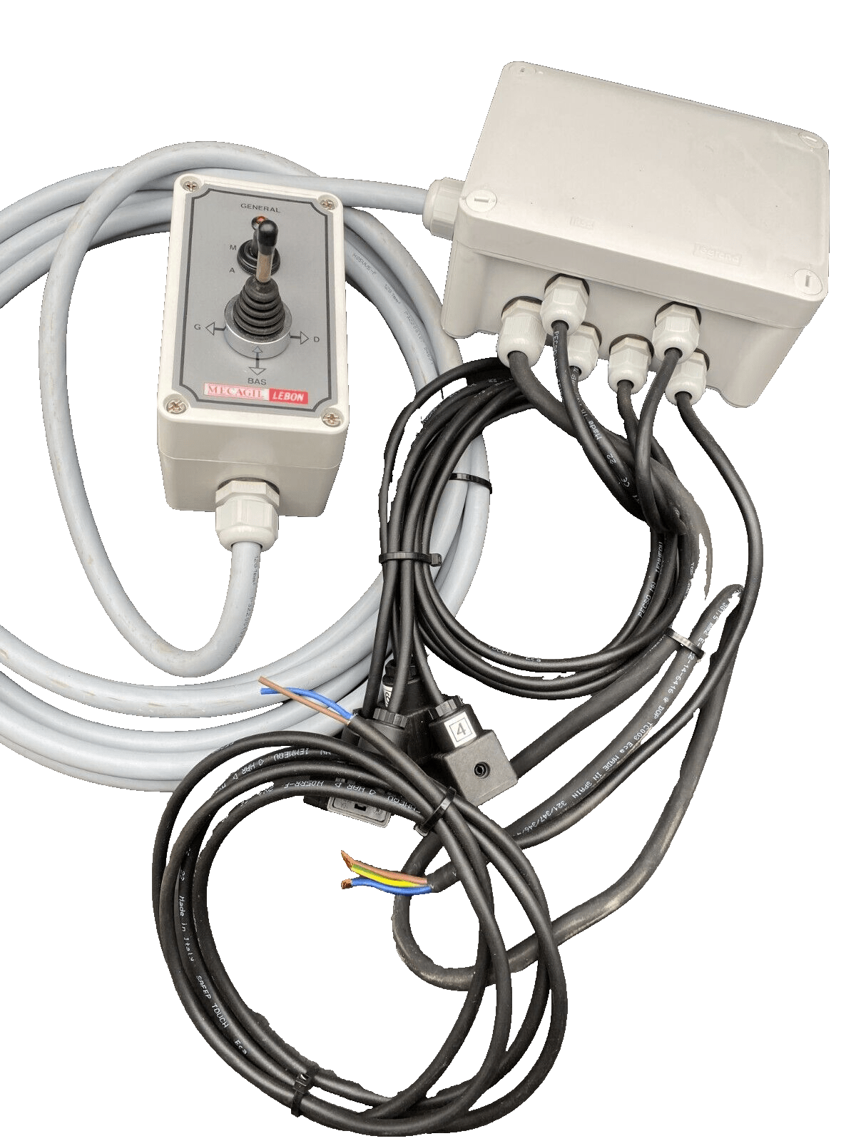 MECAGIL LEBON SYSTEME DE COMMANDE FILAIRE AVEC JOYSTICK - KLR Automation