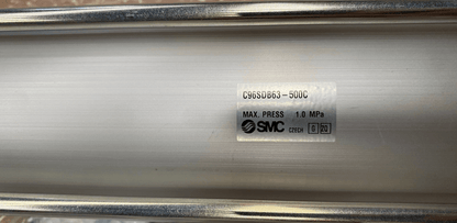 SMC C96SDB63 - 500C 1.0MPa max D 63mm S 500 PNEUMATIC CYLINDER NEW - KLR Automation