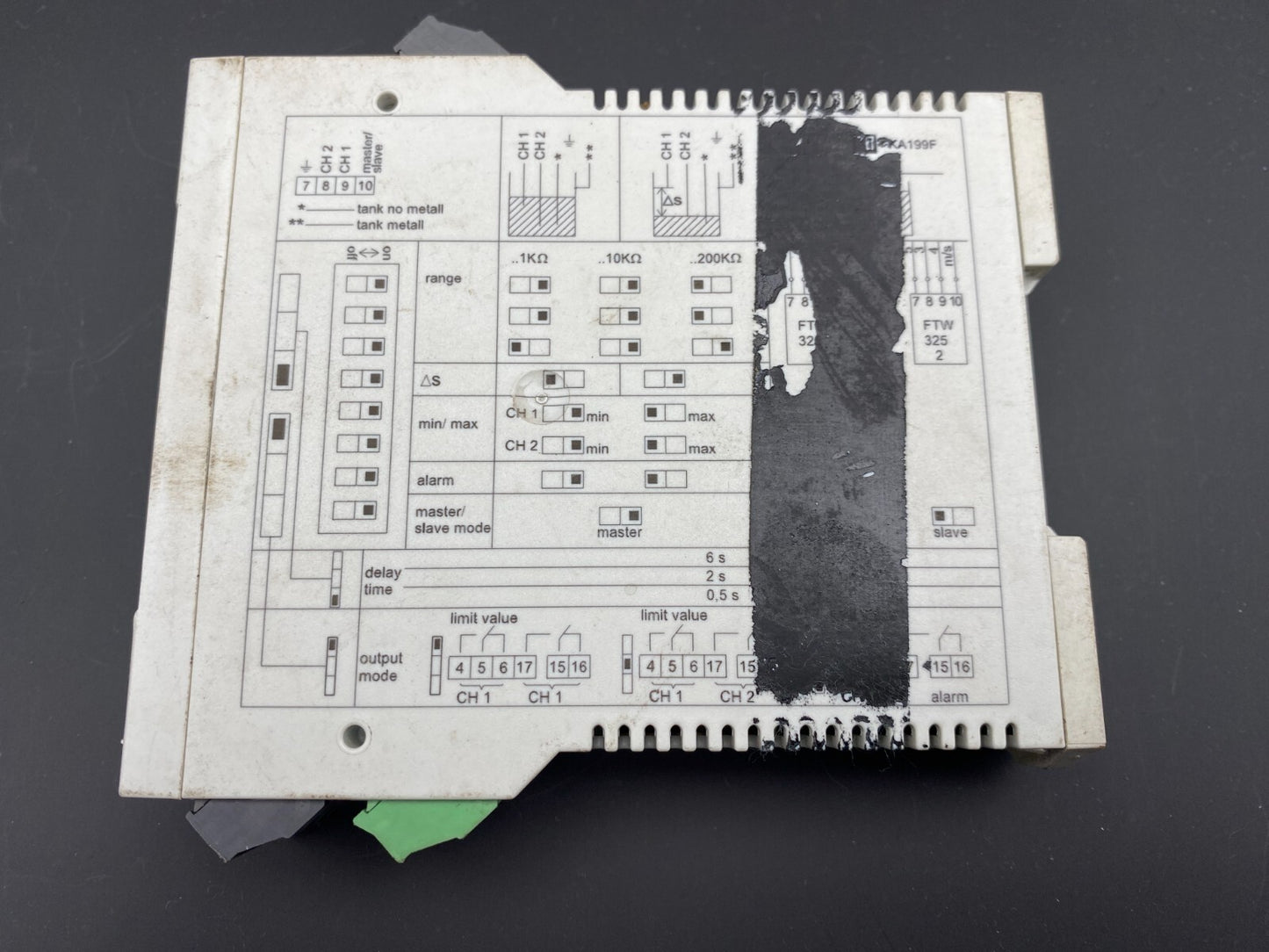 1pc x ENDRESS HAUSER FTW 325 FTW325 - A2A1A LEVEL DETECTOR NIVOTESTER - KLR Automation