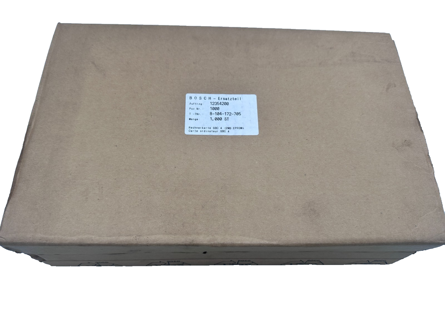 MEN MIKROELEKTRONIK 08SBC4-03 8104172705 8-104-172-705 SBC 4 2MB EPROM+