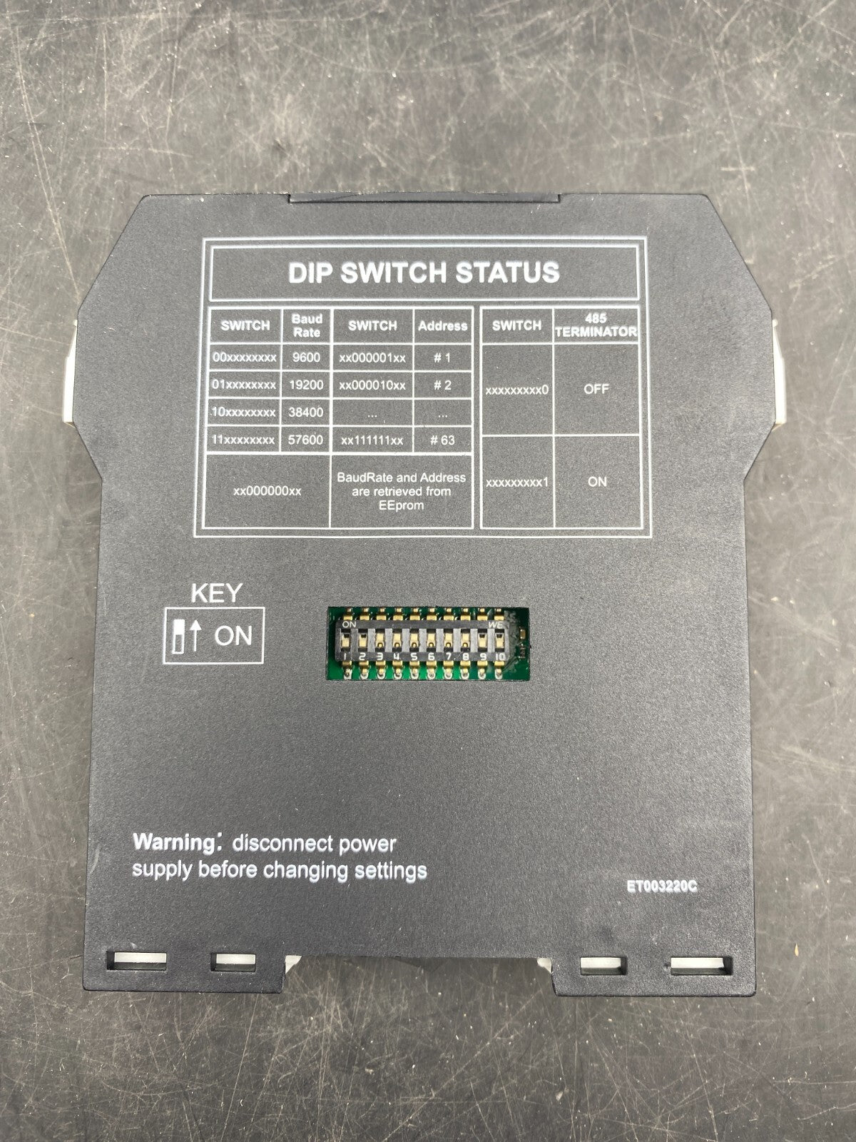 SENECA Z-10-D-IN-1 Z10DIN1 10 DIGITAL INPUT MODULE