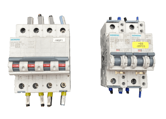 SIEMENS 5SL6416 - 7BB MCB C1 + 5SY4116 - 7 MCB C1 CIRCUIT BREAKER - KLR Automation