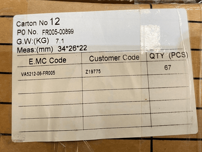 EMC RVA5212 - 06 Z19775 G1/8 Z21504 VANNE DE REGULATION D'AIR 5/2 5/3 x10pc - KLR Automation