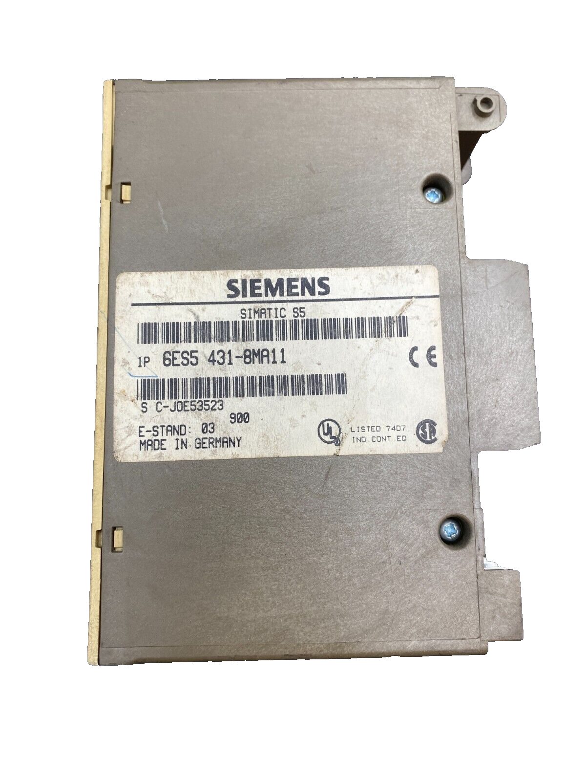 SIEMENS SIMATIC S5 6ES5431-8MA11 DIGITAL INPUT
