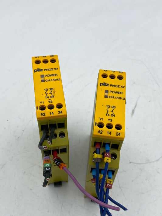 2pc x PILZ 774059 PNOZ X7 Industrial Relay - KLR Automation
