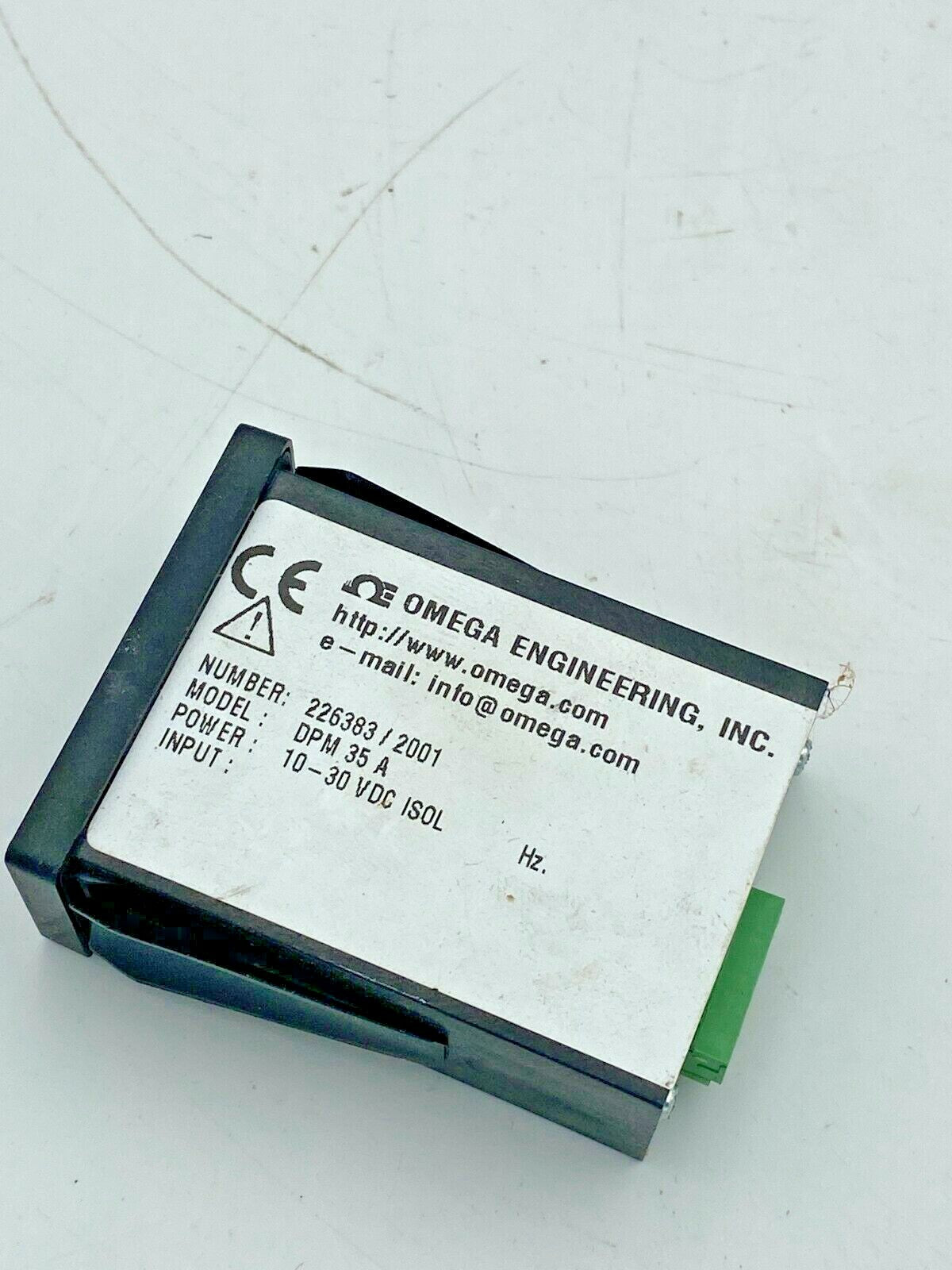 Omega DPM35A process indicator meter display - KLR Automation