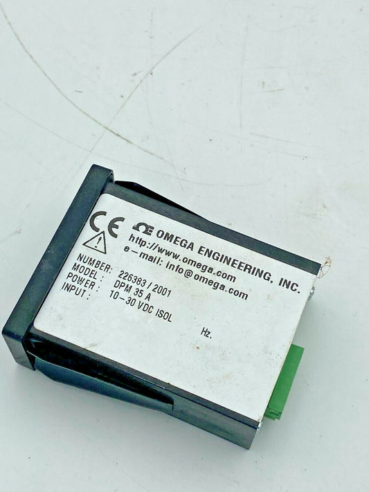 Omega DPM35A process indicator meter display - KLR Automation