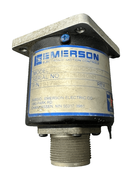 EMERSON SCS - 2/SDC50 - 2 - 7 191736 - 01 - KLR Automation