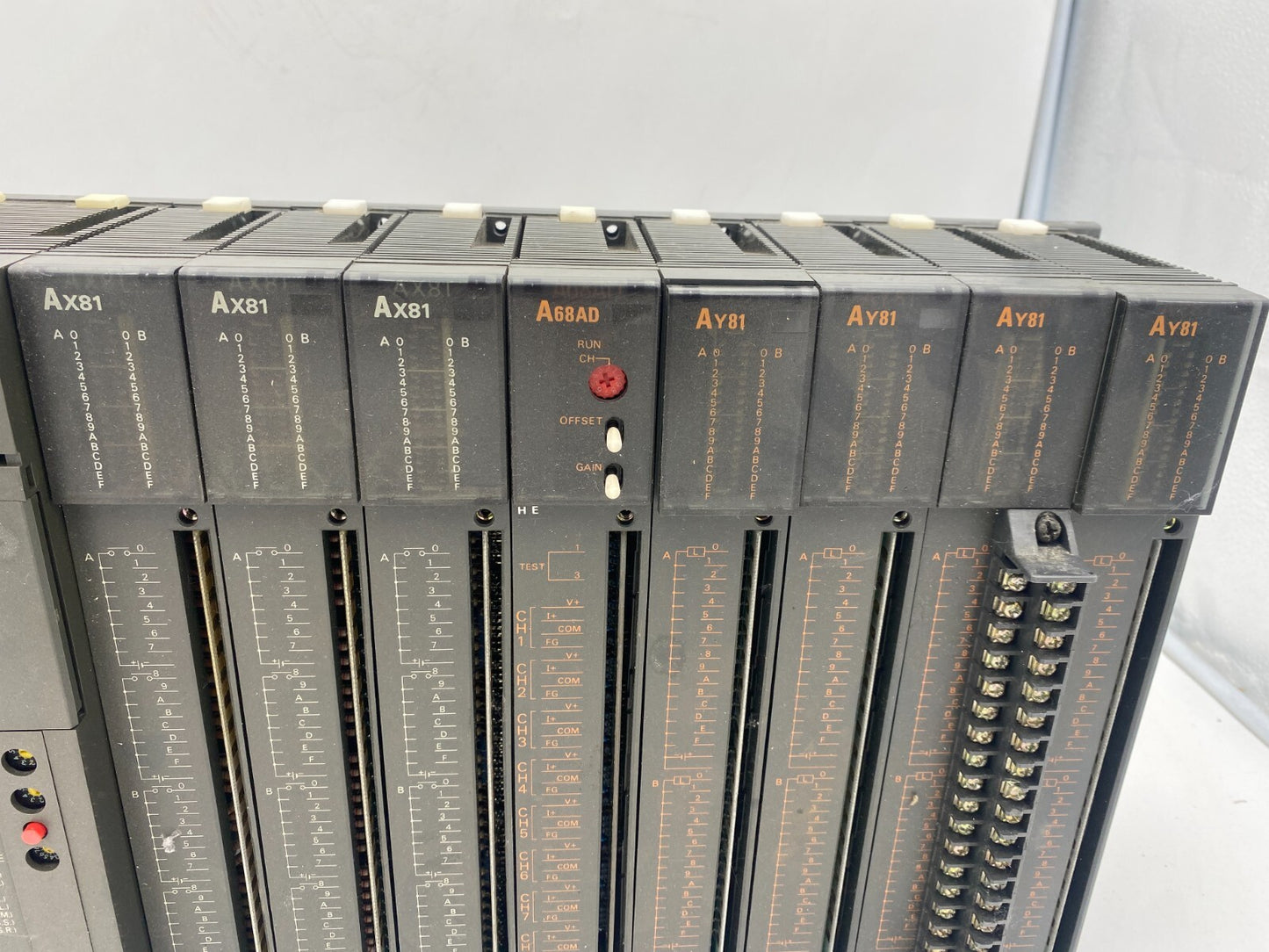 MITSUBISHI MELSEC PLC A61p AJ72 AX81 AY81 A68AD Without Key