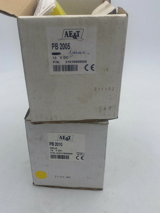 1pc x AE&T LED Continuous Lamp, PD 2500, Red, 12VAC/VDC - KLR Automation