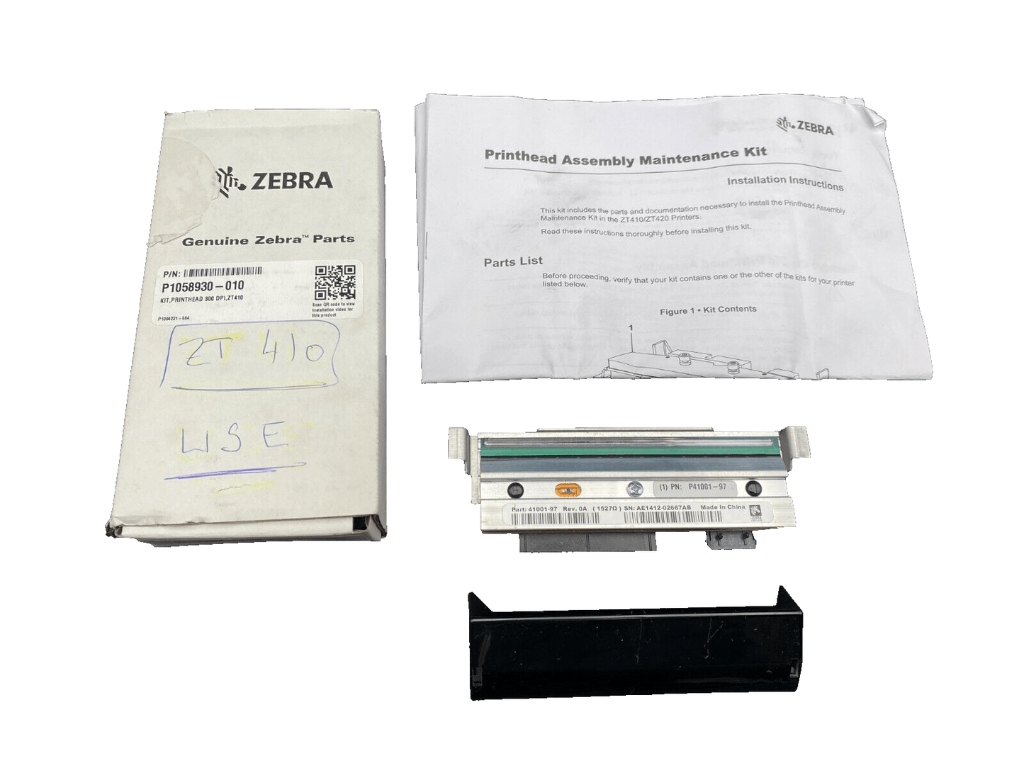 GENUINE ZEBRA PARTS ZT 410 41001 - 97 REV 0A PRINTHEAD - KLR Automation