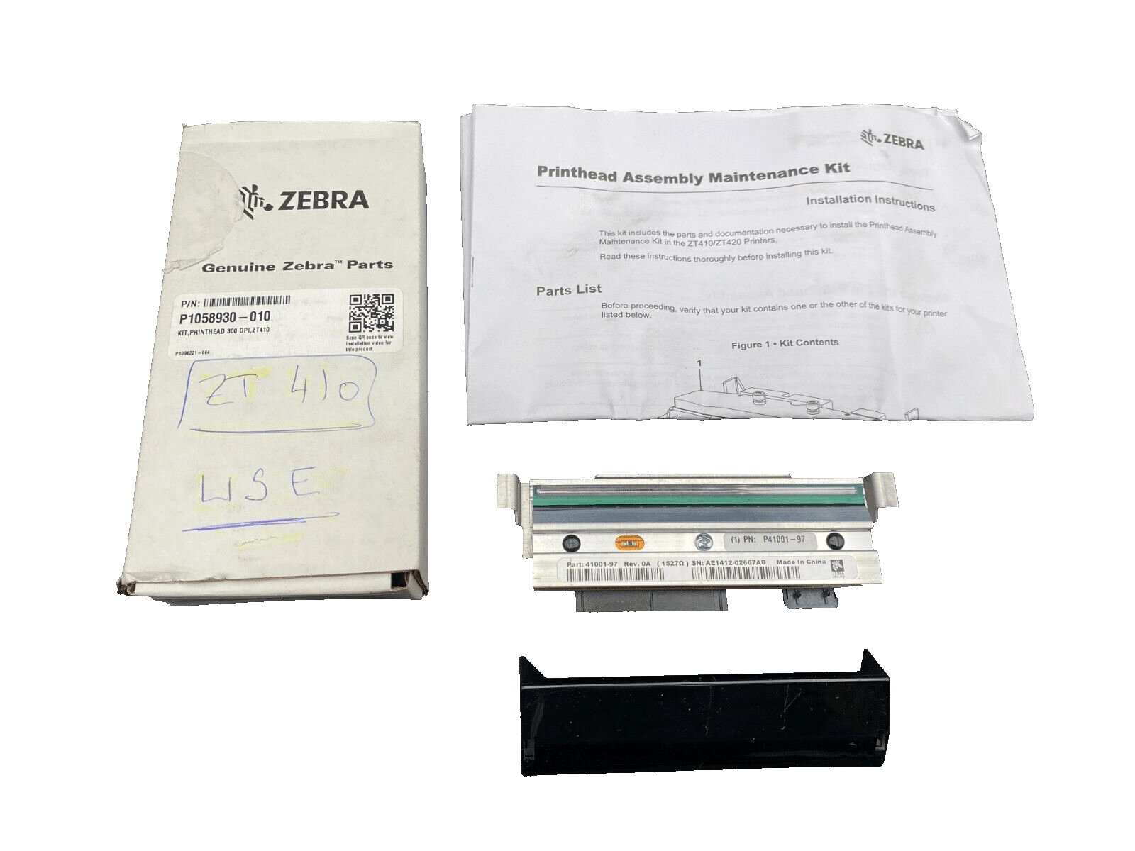 GENUINE ZEBRA PARTS ZT 410 41001 - 97 REV 0A PRINTHEAD - KLR Automation