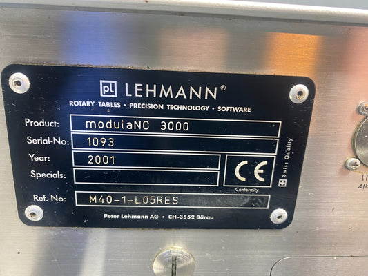 LEHMANN MODULANC 3000 M40-1-L05RES POUR PIECES PB ALLUMAGE