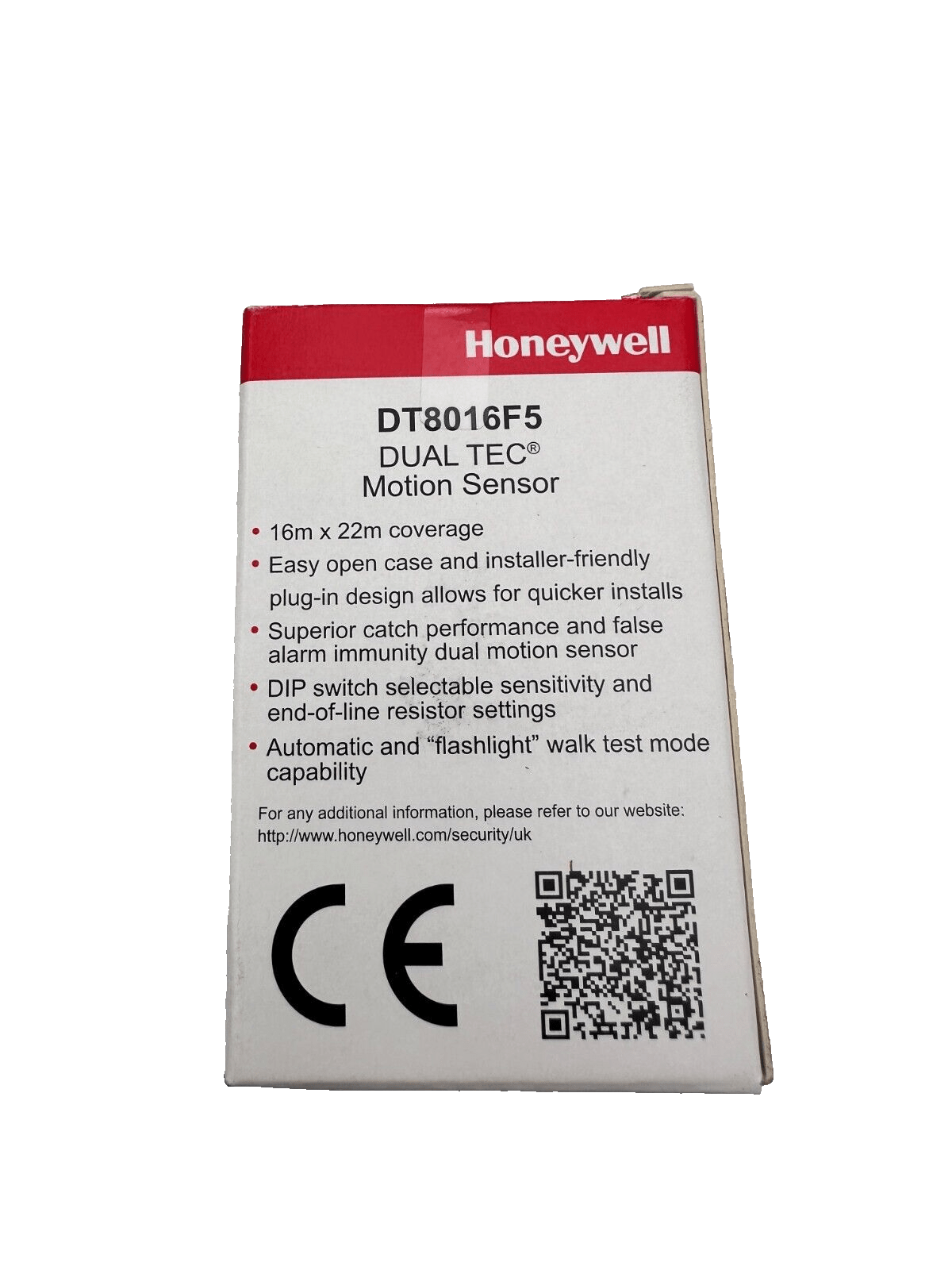 HONEYWELL DT8016F5 DUAL TEC MOTION SENSOR - KLR Automation