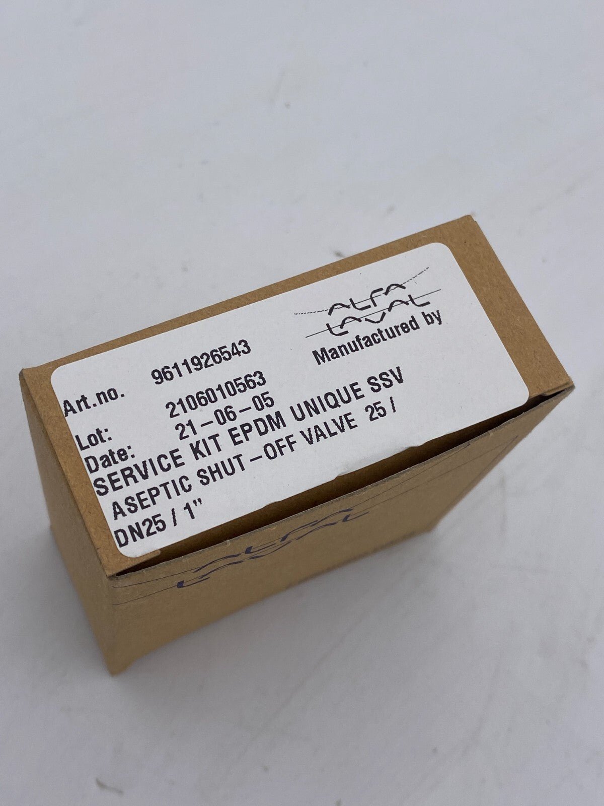 1pc x ALFA LAVAL SERVICE KIT 9611926543 EPDM SSV - KLR Automation