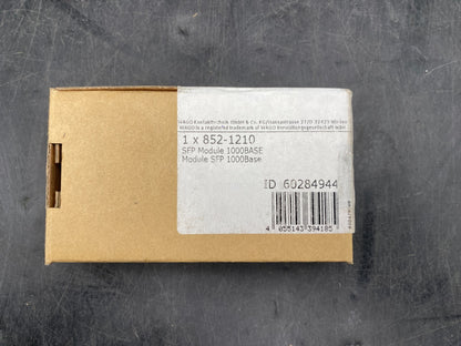 WAGO 852-1210 SFP MODULE 1000BASE