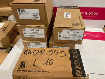 Lot de 6 x Kramer VP - 200N VGA distribution amplifier - KLR Automation