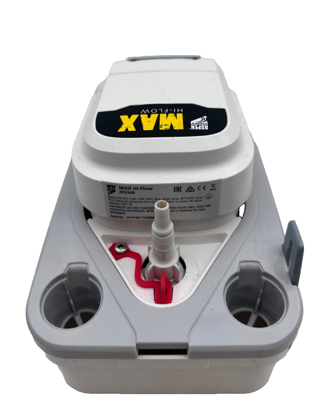 ASPEN PUMPS MAX HI-FLOW FP3349 230VAC 0.8A 75W 50Hz POMPE A CONDENSATION