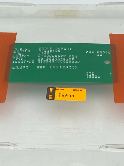 Brown Boveri BBC HIEE451058R2 GD 9924a - E GD 9924 a - E/V2 interface Card PLC - KLR Automation