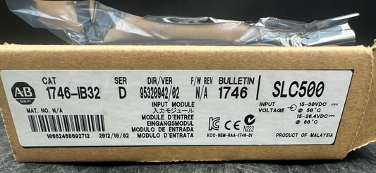 ALLEN-BRADLEY 1746-IB32 SER D 95320942/02 SLC 500 MODULE D'ENTREE