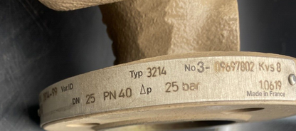 SAMSON 2814-99 TYPE 3214 09697802 KVS8 DN25 PN40