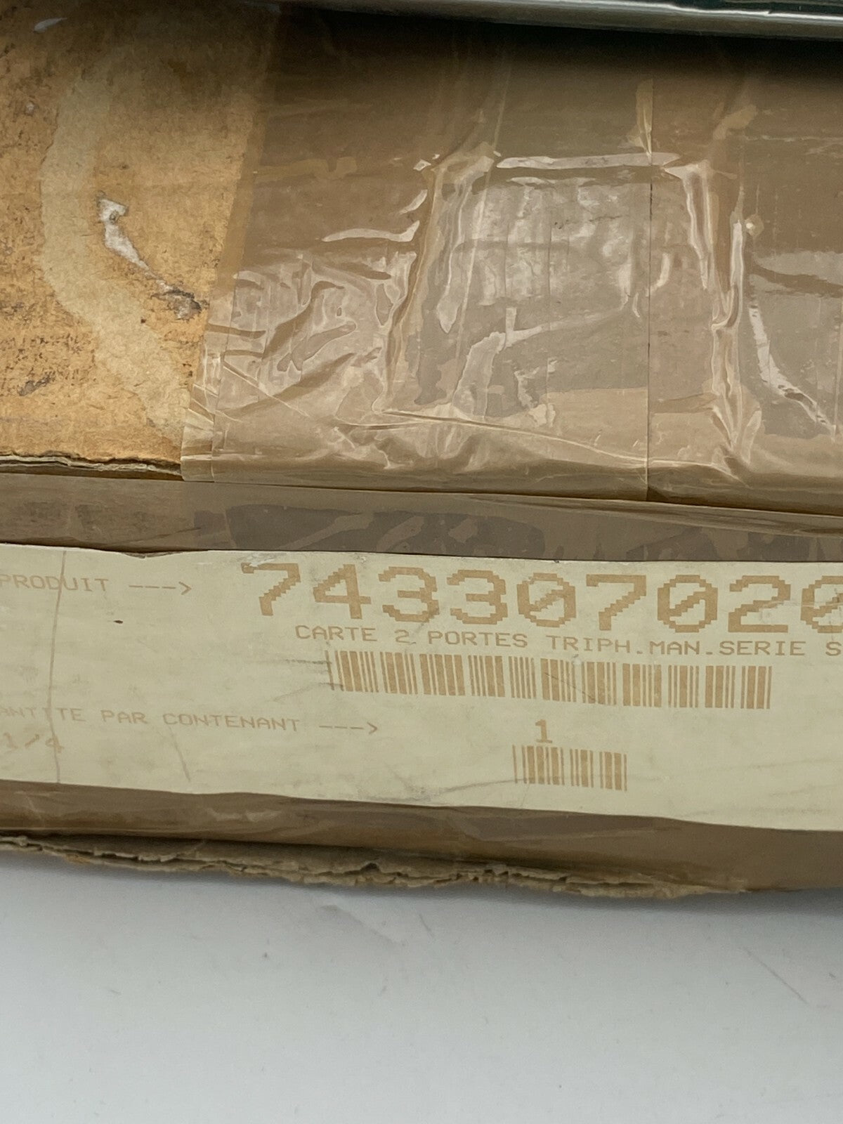 Elevator Lift card SORETEX Thyssen S CX55B Door  743307020
