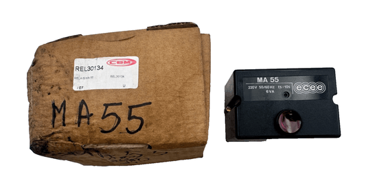ECEE MA 55 220V 50/60HZ ts:10s BOITIER DE CONTROLE BRULEUR FIOUL - KLR Automation
