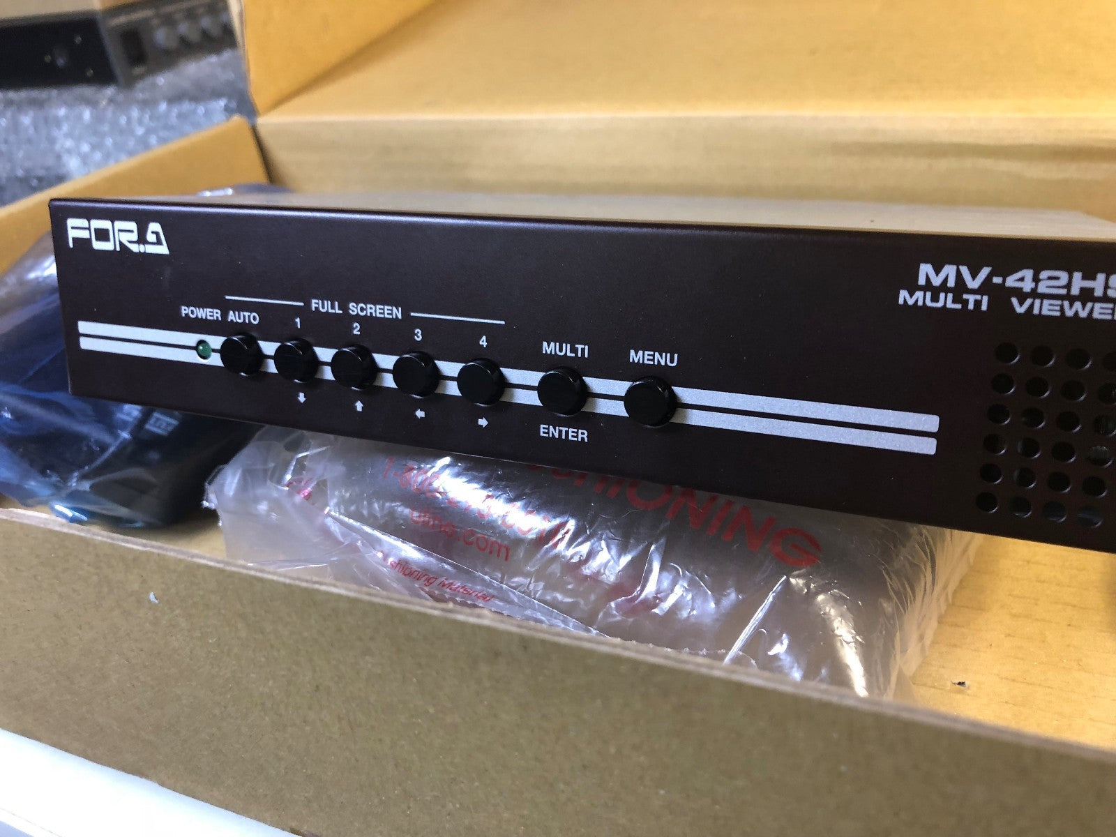 MV-42HS FOR-A HD / SD-SDI Multi Viewer (Visionneuse Quad)
