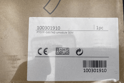 PTO1F - G657A2 - UMODULE - 30M 100301910 x3pc - KLR Automation